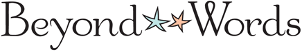 Beyond Words Jewelry logo with star shapes