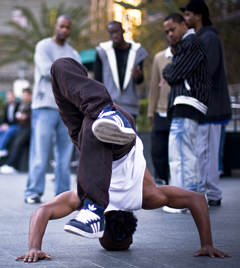 head stand